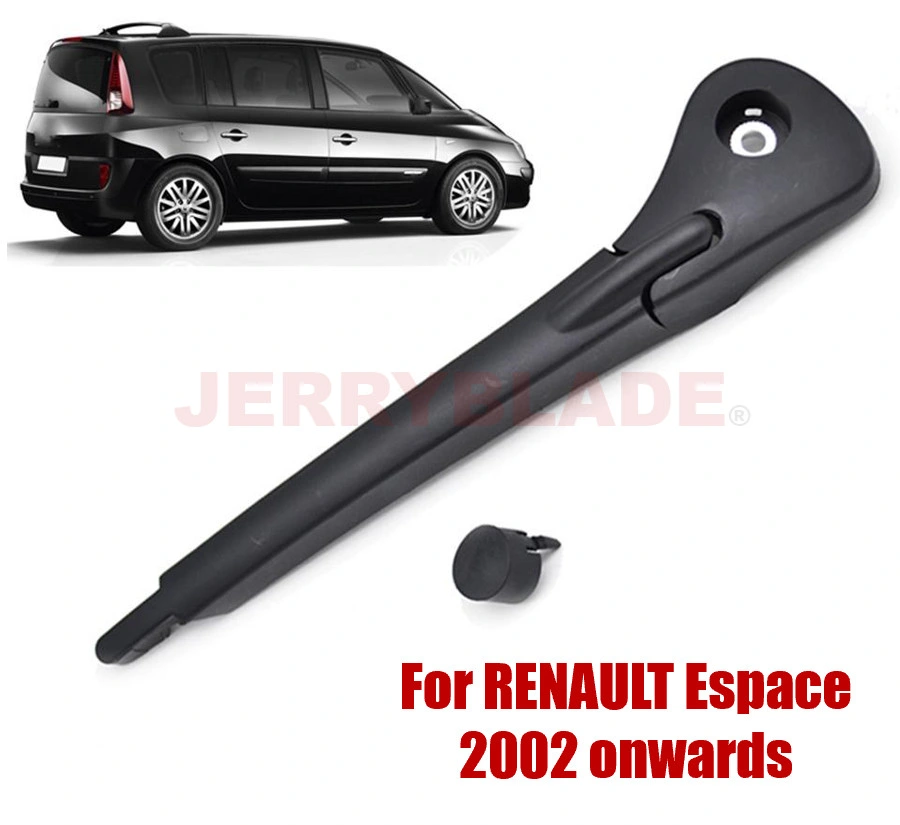 Jerryblade Renault Espace IV 2002- Rear Wiper Arm and Blade Rear Window Wiper Arm and Wiper Blade Rear Wiper for Renault Espace 4 IV Jk OE7701047871, 7700433319